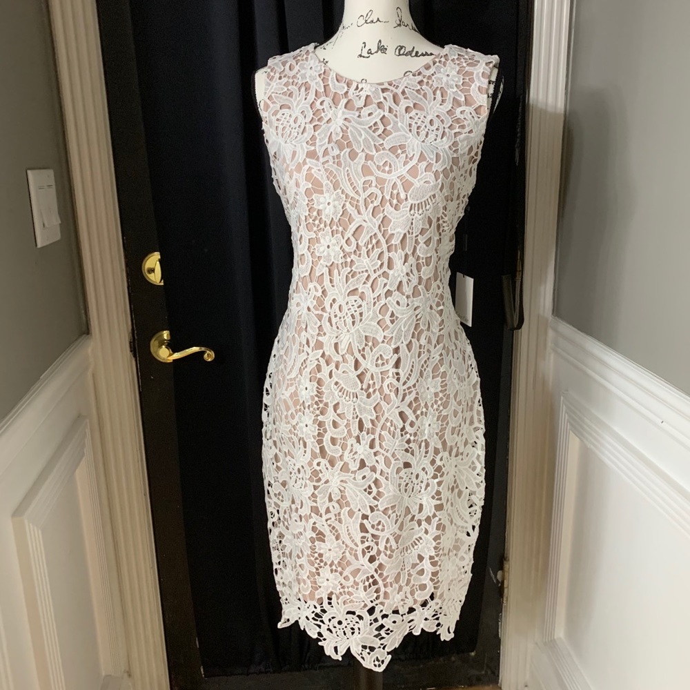 ❤️😍CALVIN KLEIN LACE DRESS NWT SIZE 12